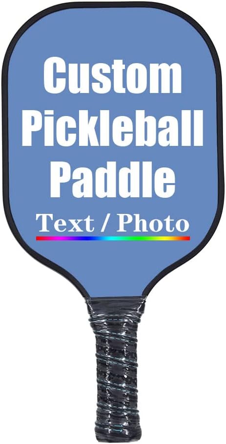 Custom Pickleballs Paddles, Personalized Pickleballs Paddles with Comfort Grip, Add Your Photo, Text, Logo Paddles