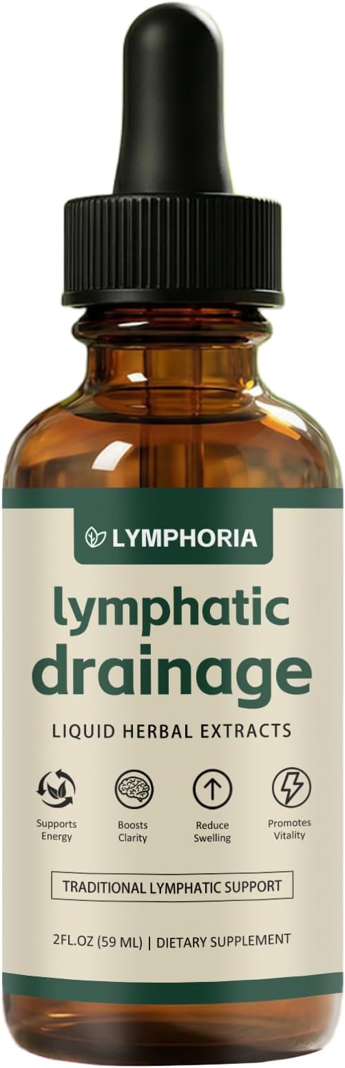Lymphatic Drainage Drops | Promotes The Efficient Drainage of The Lymphatic System to Promote Overall Health
