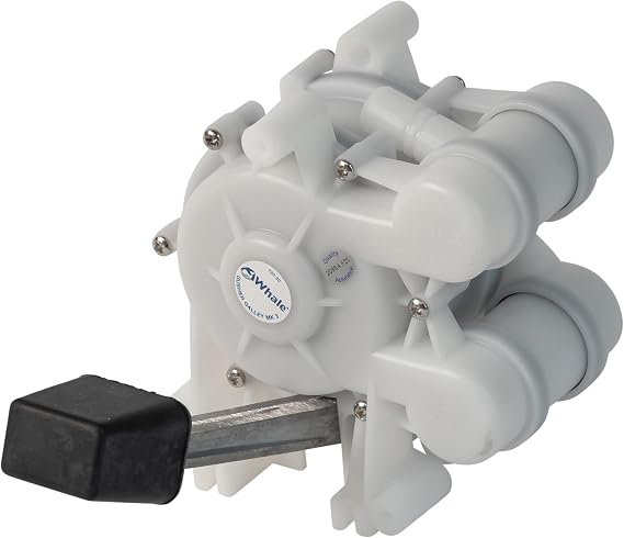 Whale Gusher Galley Mk3 Manual Freshwater Galley Pump, Foot Operated, Right Side Foot Lever, Up to 4 GPM GP0550 Foot Pedal-Operated, Right-Side Foot Lever